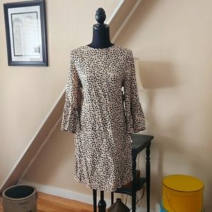 H&M Fun Leopard Dress Size 10!
